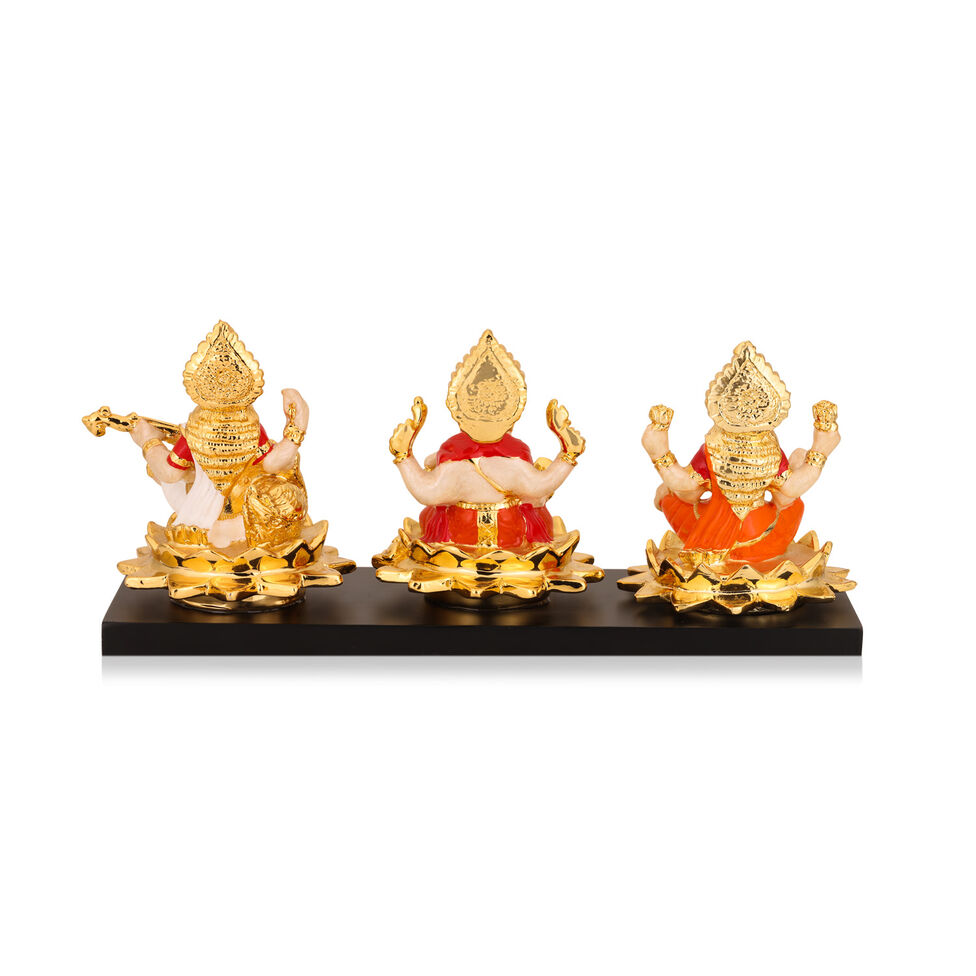 AR-PWT-02SB PEARL LAXMI GANESHA SARASWAT