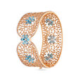 Diamond Bracelet In Stiff Patern