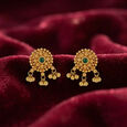 PLAIN GOLD EARDROP FILIGRE/DIE WITHMATIL