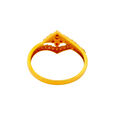 GEMSET GOLD LADIES RING IN CASTING