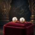 Gemset Ear Stud- Opensetting