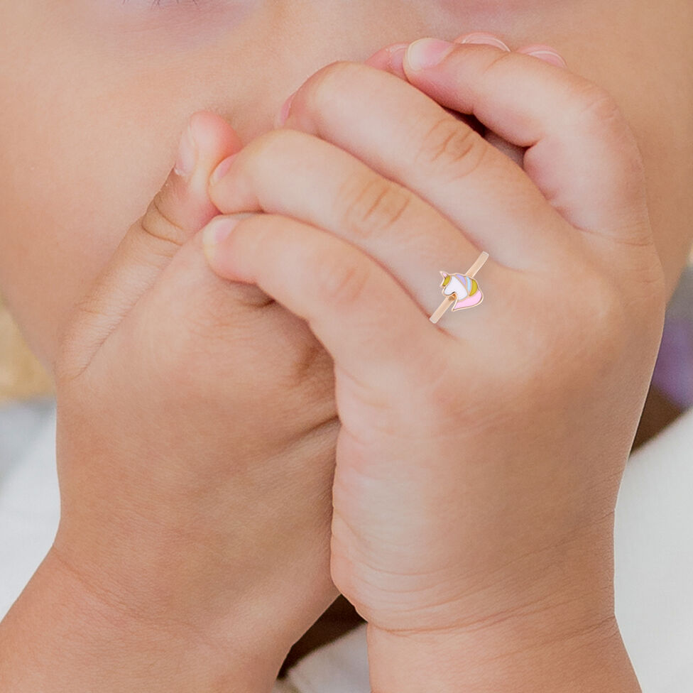 PlainGold Ring'HoneyBee'kids1-12