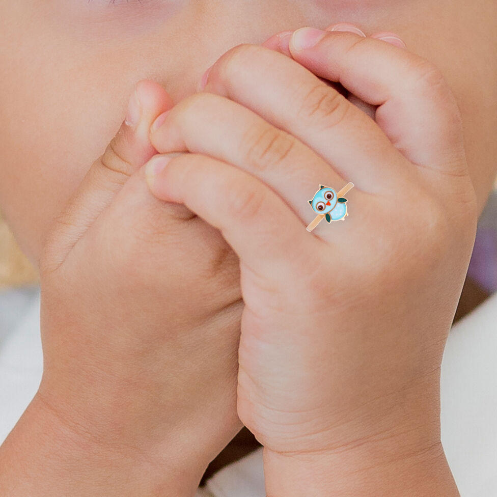 PlainGold Ring'HoneyBee'kids1-12