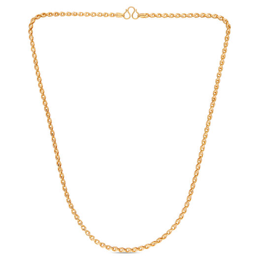 Plain Gold Hand made Chain variants