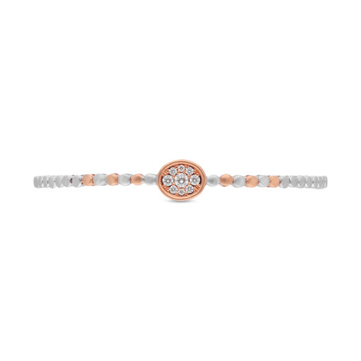 BO in stiff band pattern set with Dia