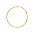 Gold Bangle pair in Sheet work,