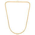 Plain Gold Hand made Chain variants
