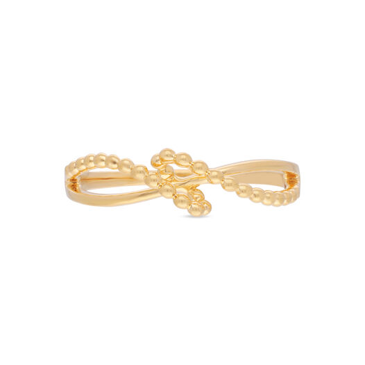 PLAIN GOLD LADIES RING IN CASTING