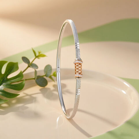 BO in stiff band pattern set with Dia