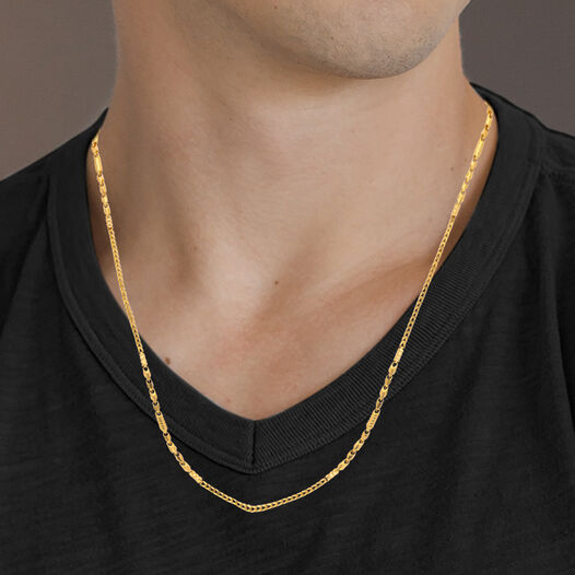 Plain Gold Chains - Hand made variants