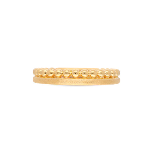 PLAIN GOLD LADIES RING IN CASTING