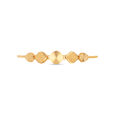 Plain Gold bead/die work Flexi Bracelets