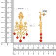 PLAIN GOLD EARDROPS IN CASTING DESIGN