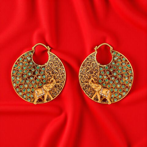 Uncut Diamond &Gemstones Vallies/Hoops