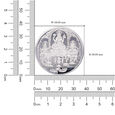 Coin - Ganesha Lakshmi and Saraswati