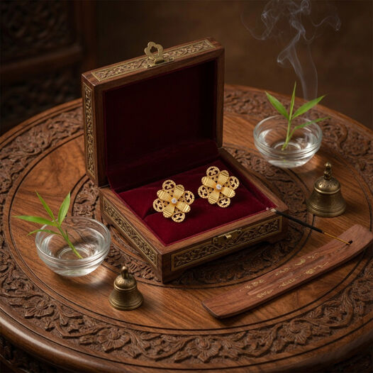 TP Filigree/Die/gold beads