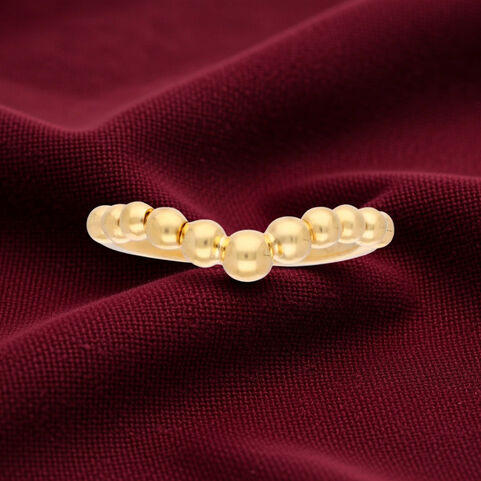 PLAIN GOLD LADIES RING IN CASTING