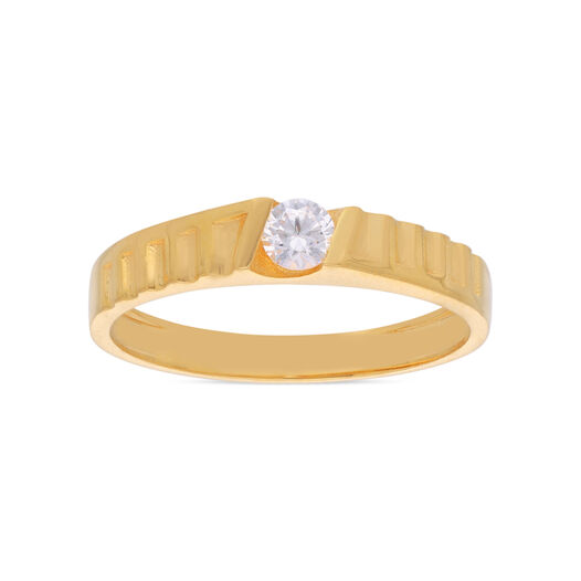 GEMSET GOLD LADIES RING IN CASTING