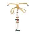 NECKLACE SHORT UNCUTDIAMOND FANCY DESIGN