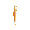 GOLD PENDANT IN KUNDALAVELAI DESIGN