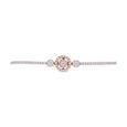 Diamond Bracelet In Stiff Patern