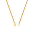 Plain Gold Mopu Chain � Machine+Handmade