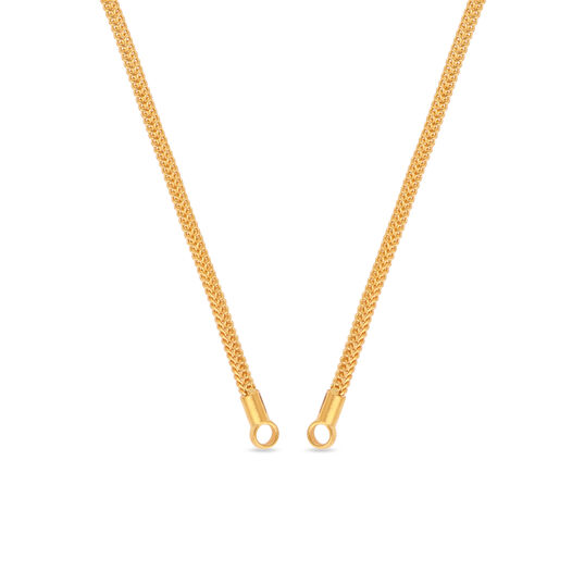 Plain Gold Mopu Chain � Machine+Handmade