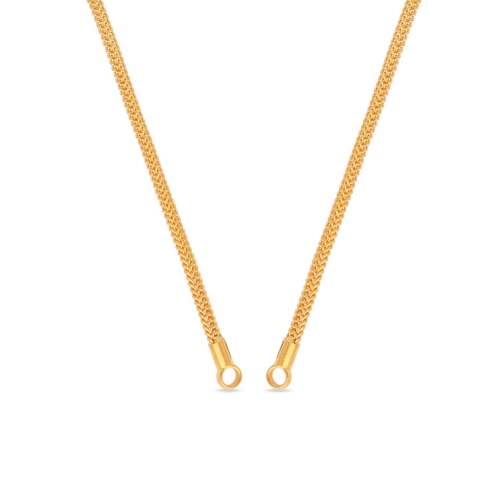 Plain Gold Mopu Chain � Machine+Handmade