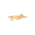 PLAIN GOLD LADIES RING IN CASTING