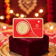1 gm Gold Foil Coin - Ganesha