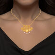 GEMSET NECKLACE IN SPREZZATURA DESIGN