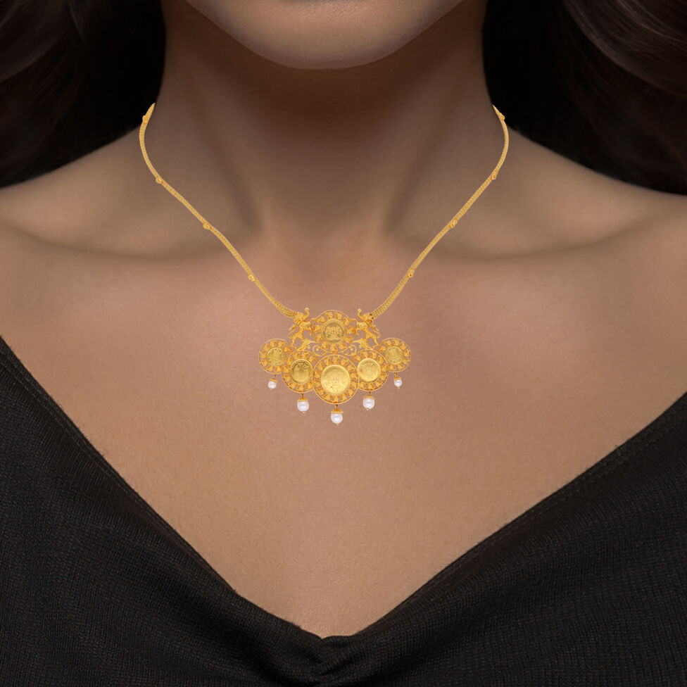 GEMSET NECKLACE IN SPREZZATURA DESIGN