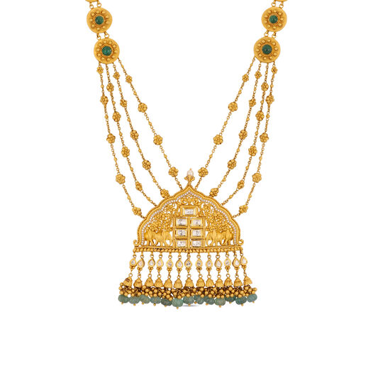 GEMSET NECKLACE IN SPREZZATURA DESIGN