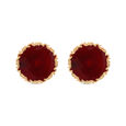 MN in Plain Silver Cufflinks