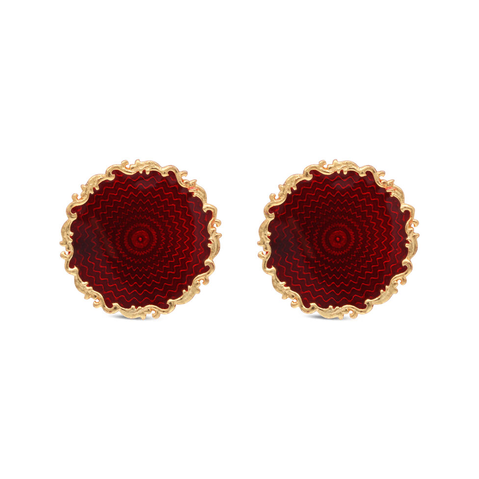 MN in Plain Silver Cufflinks