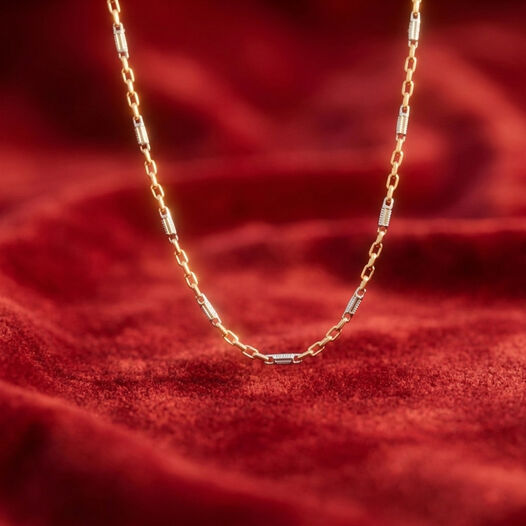 Gemset Chain with casting Motifs