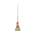 GOLD HEAD ORNAMENT/TEEKA IN REPOUSSEWORK