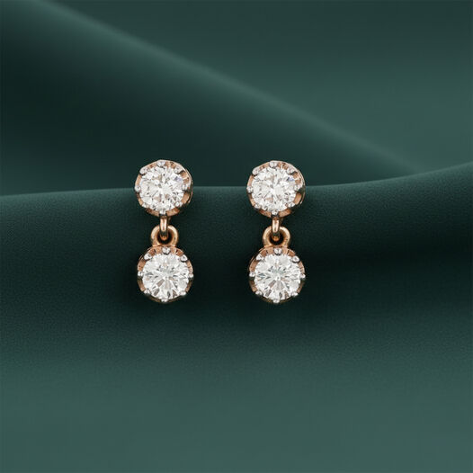 DR set with solitaire and cluster Dia