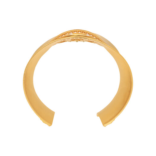 Uncut Diamond, Gemset bangle, open set
