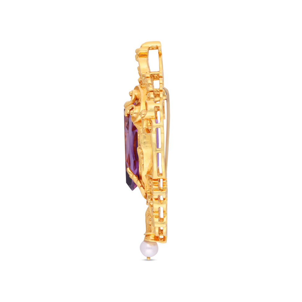 GEMSET PENDANT IN SPREZZATURA DESIGN