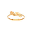 PLAIN GOLD LADIES RING IN CASTING