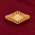 PLAIN GOLD LADIES RING IN CASTING