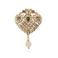 Pendant in Gandaberunda Design with Dia
