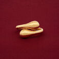 PLAIN GOLD LADIES RING IN CASTING