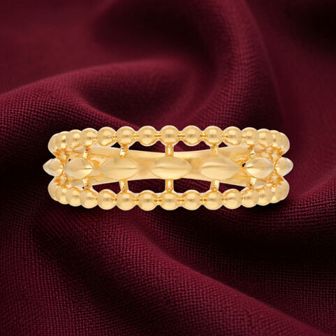 PLAIN GOLD LADIES RING IN CASTING