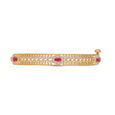 GEMSET BANGLE PAIR IN CASTING DESIGN