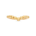PLAIN GOLD LADIES RING IN CASTING