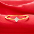 Diamond Bracelet In Stiff Patern