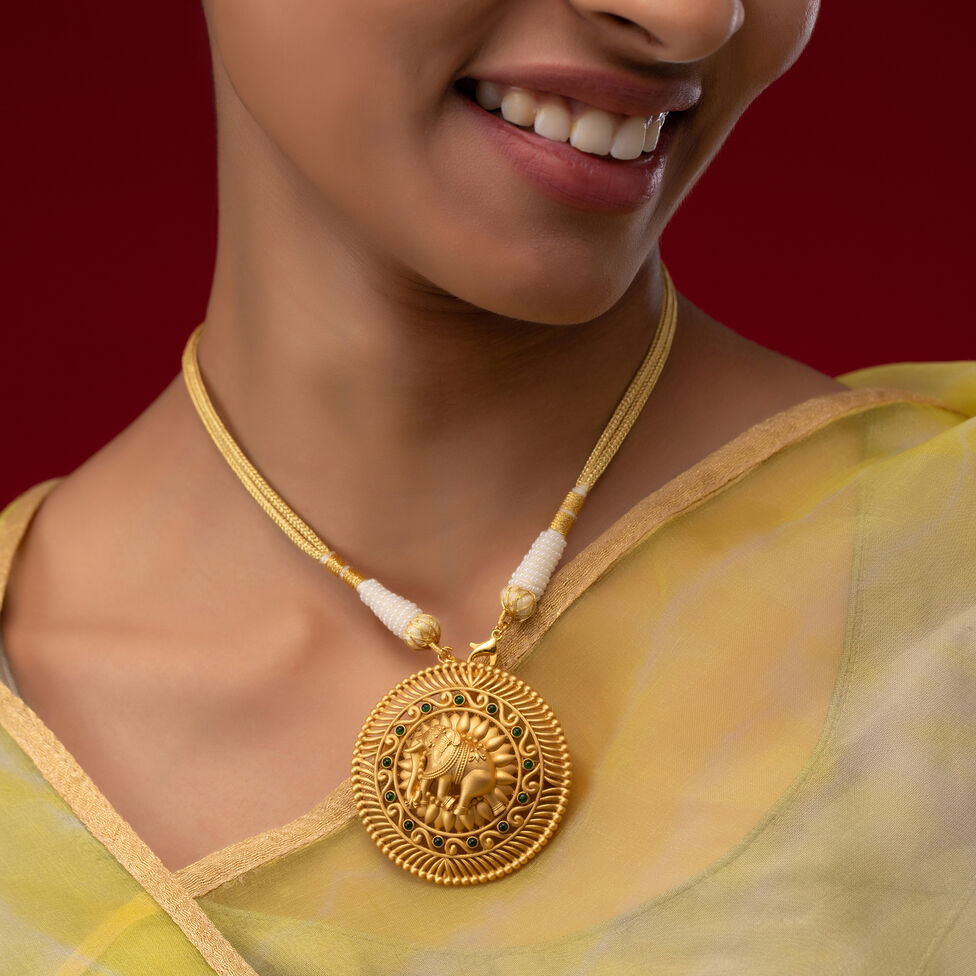 GEMSET PENDANT IN SPREZZATURA DESIGN
