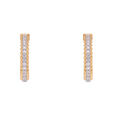 Diamond Earstud Set With Fancy Design